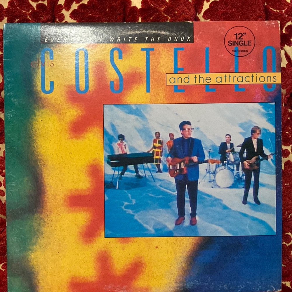 Elvis Costello Single Ep Everyday I Write The Book
